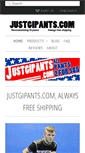 Mobile Screenshot of justgipants.com